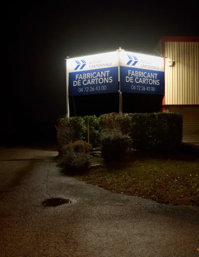 Installation Panneau Lumineux Entreprises Ain